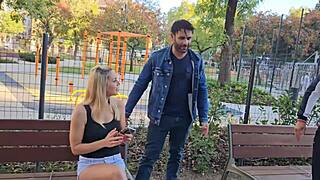 christen courtney's intense 3 on 1 dp leaves me gagging from deepthroat ass to mouth rough sex cum in mouth