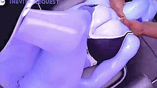 Widowmaker's big ass and tits intensely fucked by monster cock in HMV diamonds