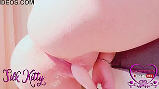 Intimate Close-Up of Female Using Toy for Intense Moans and Big Climax