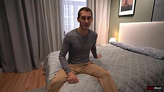 Friend fucks girlfriend hard in threesome creampie