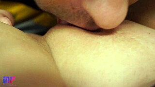 SWEET PUSSY OF MY GIRLFRIEND LICKED TO ORGASM