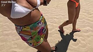 We Went To The Beach With The Nymph And Got Naughty Everywhere.