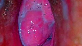 closeup view: husband teasing wife's juicy pussy