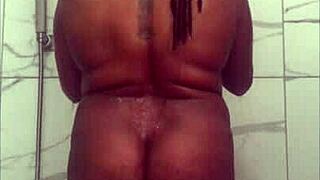 Homemade Amateur Shower Time