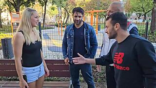 christen courtney's intense 3 on 1 dp leaves me gagging from deepthroat ass to mouth rough sex cum in mouth