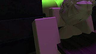 white blonde girl wanders into the hood to find big black cock