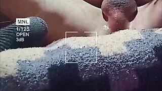 In the hotel, he breaks her pink pussy.