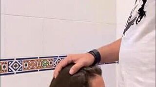 Quiet Moments In Public Restaurant Toilet