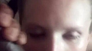 LENA STARR GETS CUM IN HER EYE! FACIAL BLAST!