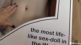 Lacey Starr and Zara Du Rose in mature chubby lesbian doll action