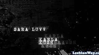 does this glam milf want that specs lesbian teen to seduce her?