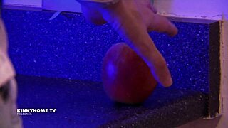 You will cum twice in a row with blonde couple's rough homemade fucking and strapon