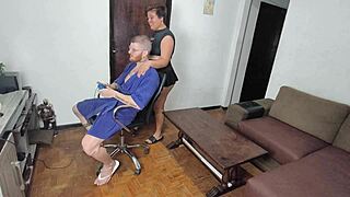 Step-son Playing Video Games