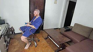 Step-son Playing Video Games