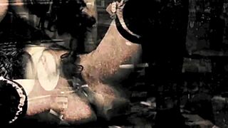 In olden days a glimpse of stocking?