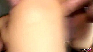 Does Annie Cruz handle first anal and double penetration in MMF threesome?