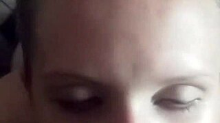 LENA STARR GETS CUM IN HER EYE! FACIAL BLAST!