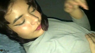 Skinny Latina Fucked By Her Stepbrother After Gym, She Rides And Takes All Cum