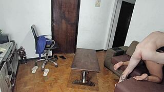 Step-son Playing Video Games