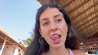 Crazy Cumwalk In Amazing Place Full Of People Almost Caught