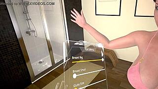 ladouche new trailer with redhead in shower game