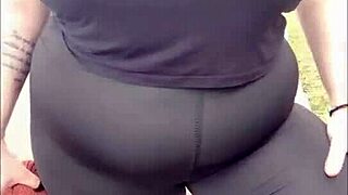 Walking With My Stepmom Without Panties