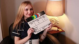 teen student secretly plugs her ass at home