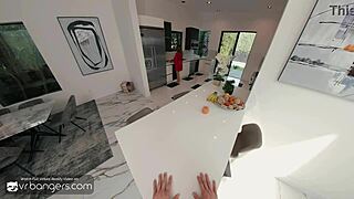 vr bangers, i feel my fingers deep in this cute teen redhead girlfriend's wet pussy pt 3