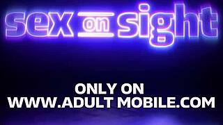 Brunette hotties face-sit each other, moans on sofa