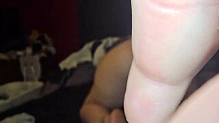 Ass Cheeks Spread As She Takes Dildo From Back