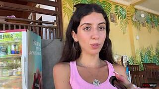 Crazy Cumwalk In Amazing Place Full Of People Almost Caught