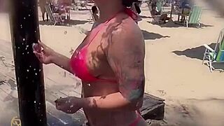 who loves watching me suck a big black cock like this