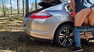 caught fucking in forest