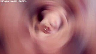 i get wet in 6on1 bbc atm rough sex with big gapes and cum swallow