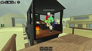 She goes AFK and the group fucks her in a gangbang