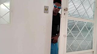 Guy spying on Tiffany Montavani decides to act