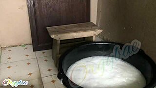 weekend laundry as a house wife 2, nothing naughty here