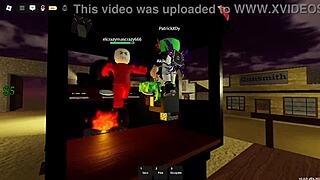 She goes AFK and the group fucks her in a gangbang