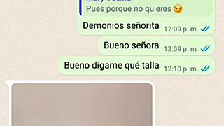 Chat con doña mary y me manda videos bailando desnuda 😍