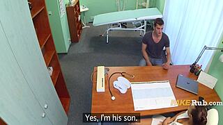 Nurse Brings Boss's Boy To Multiple Climaxes