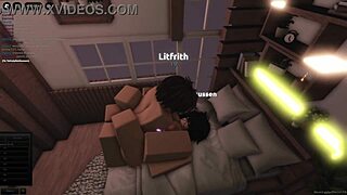 A shy fan gives me her body to fuck her as I want in roblox litfrith.