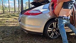 caught fucking in forest