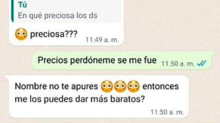 Chat con doña mary y me manda videos bailando desnuda 😍