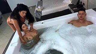 Hot therapist fixes patient's erectile dysfunction with a steamy threesome featuring dilan clavijo