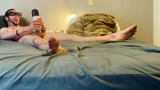 i'm trying my first video with this stroking and vibrating blowjob toy, it's so big