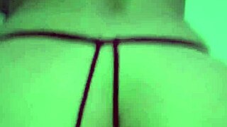 Latina Sucks Big Cock And Rides Until Creampie Dry