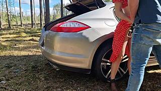 caught fucking in forest