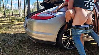 caught fucking in forest