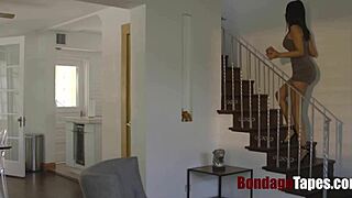 I love dominating busty brunette with bondage and spanking