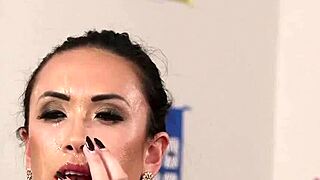 Naughty Doll Swallows All Sperm